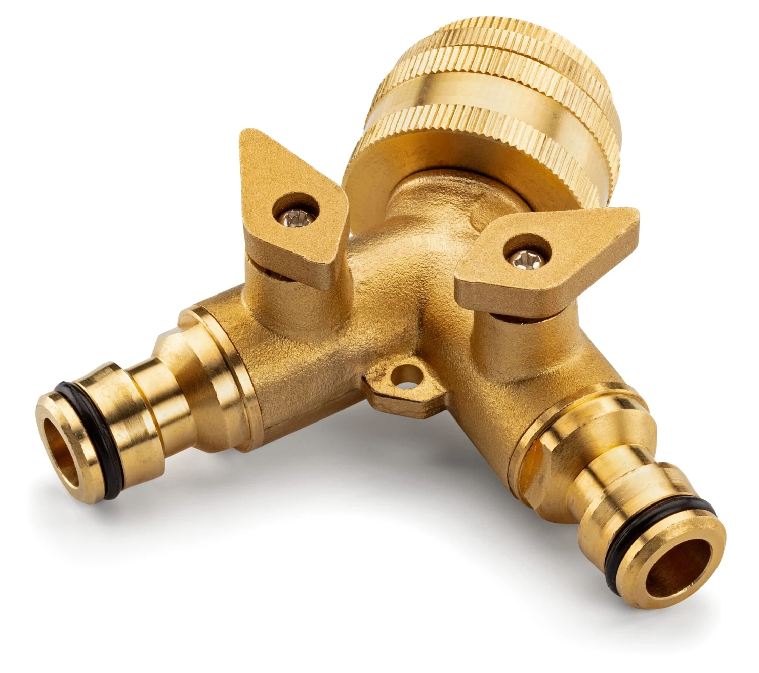 Tweewegklep Messing 1 Tweewegklep Messing