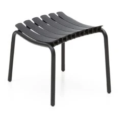 Voetenbankje Re-Clips, Zwart