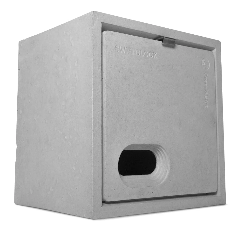 Vogelnestkast Beton, Zwaluw 2 Vogelnestkast Beton, Zwaluw - Afbeelding 2