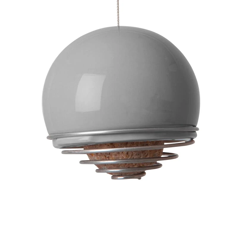 Vogelvoederhuisje Belle, Grijs 1 Vogelvoederhuisje Belle, Grijs