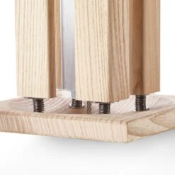 Vogelvoederhuisje Essenhout -Tuini Winkel vogelvoederhuisje essenhout 2