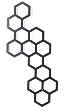 Wandtrellis Honingraat, Groot